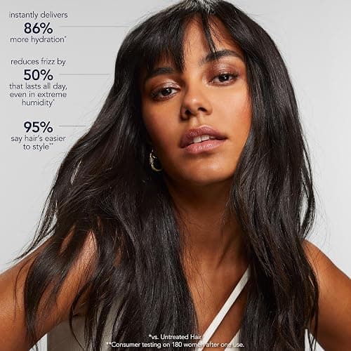 Bumble and bumble. Hairdresser's Invisible Oil Heat/UV Protection Leave-In Conditioner Hair Primer | Hydrating, Anti Frizz, Color Safe | Straight, Coily | With Argan Oil + Coconut Oil thumbnail 3