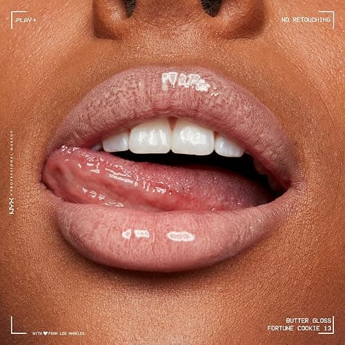 NYX PROFESSIONAL MAKEUP Butter Gloss, Non-Sticky Lip Gloss - Fortune Cookie (True Nude) thumbnail 6