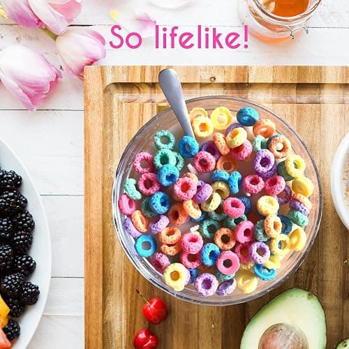 Evovee Fruit Loop Cereal Candle Bowl Gifts - Funny Novelty Food Scented Cute Candle thumbnail 6