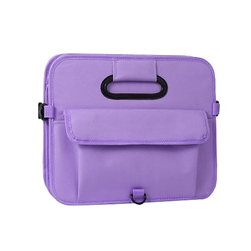 AOKJOY Car Trunk Organizer, Purple, Unisex, Foldable, Non-slip, Adjustable Straps, Multiple Compartments, 600D Oxford Cloth Material thumbnail 5
