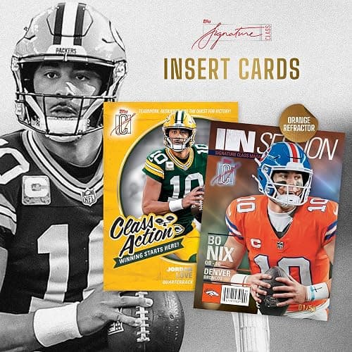 2025 Topps NFL Signature Class Football - Factory Sealed - Value Box thumbnail 5