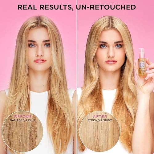 L'Oreal Paris Bond Repair Oil-in-Serum for Damaged, Color Treated Hair, Heat Protectant, Strengthens Weak Bonds, Intense Shine and Frizz Control, EverPure, 1.6 Fl Oz thumbnail 7