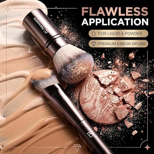 Professional Makeup Brush Set BS-MALL with Travel Case, 20PCS Synthetic Makeup Brushes for Foundation, Conce aler, Blush, Powder & Eyeshadow, Labeled Face Eye Brushes for Beginners, Makeup Artists thumbnail 3