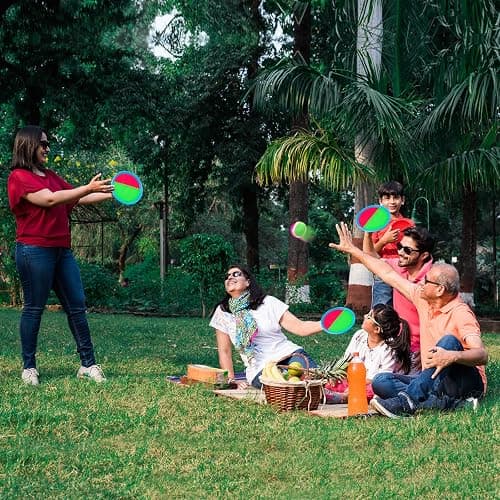 Ayeboovi Toss and Catch Ball Game Outdoor Toys for Kids Yard Games Beach Toys Outside Games for 3 4 5 6 7 8 9 10 Year Old Boys Girls (Upgraded) thumbnail 6