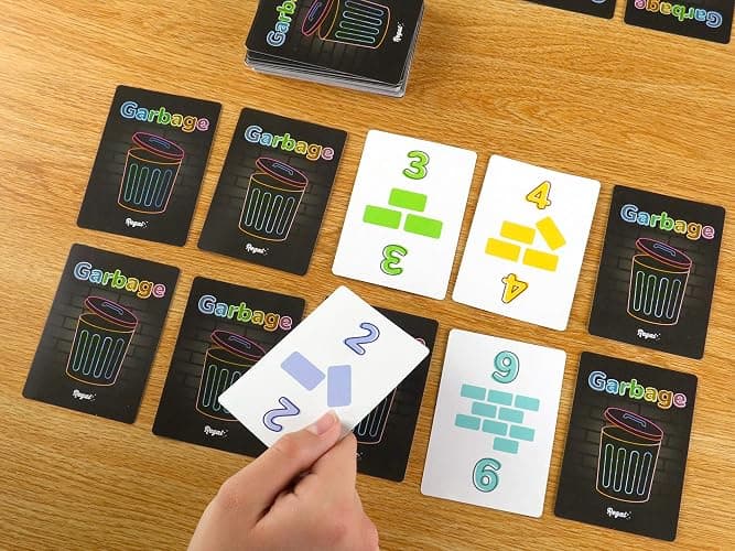 Regal Games Garbage Monsters Card Game Set for Kids, Teens & Adults - 2-4 Player Fun Family Games - Travel Playing Cards (16 Garbage Monsters Cards) thumbnail 2