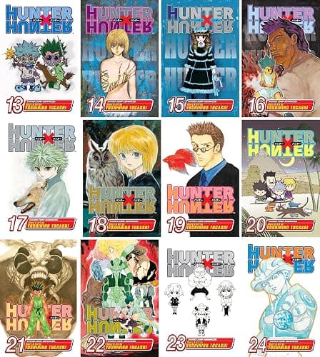Hunter x Hunter Series, Complete (38 Books) Manga Set, by Yoshihiro Togashi (Volumes 1-38) thumbnail 3