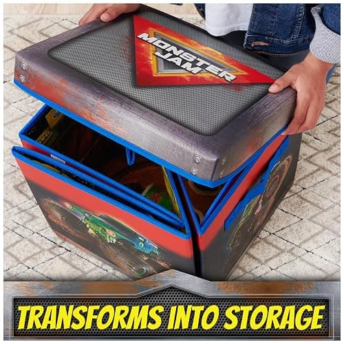 Monster Jam, Ultimate Arena Playmat & Storage with 2 Exclusive Monster Trucks, 1:64 Scale, 20 Accessories, Kids Toys for Boys and Girls Ages 4 and Up thumbnail 6