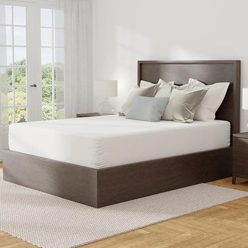 AllerEase Platinum Zip-Off Top Waterproof Mattress Protector King 360 Degree Zipper Particle Barrier Temperature Balancing Luxurious Plush Top Separately Machine Washable Mattress Cover (White) thumbnail 2