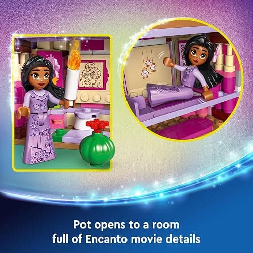 LEGO Disney Encanto Isabela’s Flowerpot, Buildable Orchid Flower Toy for Kids with Disney Encanto Mini-Doll, Toy for Play and Display, Fun Gift for 9 Year Old Girls and Boys, 43237 thumbnail 5