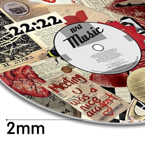 TracyArt Hippie Decor, Posters for Room Aesthetic - Y2K Decorations, Record Decor, 4 Pcs 12" thumbnail 3