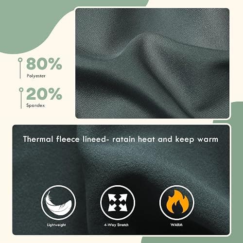 FitsT4 Sports Girls Winter Riding Pants Fleece Lined Riding Breeches Kids Full Seat Equestrian Pants Tights with Pockets thumbnail 4