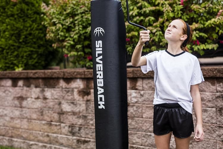 Silverback In-Ground Basketball Hoops, Adjustable Height Tempered Glass Backboard and Pro-Style Flex Rim. - Multiple Styles Available thumbnail 21