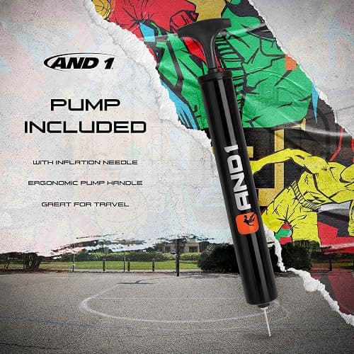 AND1 Fantom Graffiti Rubber Basketball - Streetball for Indoor and Outdoor Use, Deep Channel Construction and Durability thumbnail 7