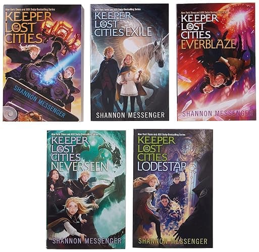 Keeper of the Lost Cities Collection Books 1-5 (Boxed Set): Keeper of the Lost Cities; Exile; Everblaze; Neverseen; Lodestar thumbnail 5