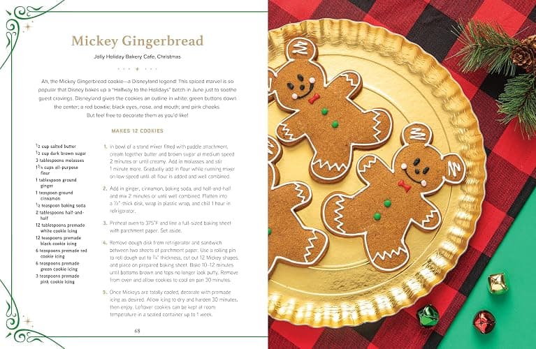 The Unofficial Disney Parks Holidays Cookbook: From Strawberry Red Velvet Whoopie Pies to Christmas Wreath Doughnuts, 100 Magical Dishes Inspired by ... and Events (Unofficial Cookbook Gift Series) thumbnail 2