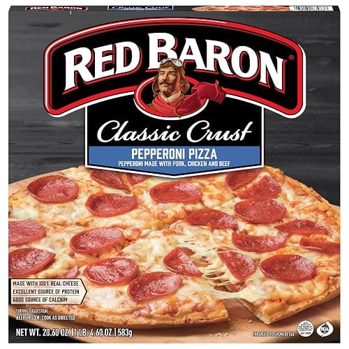 Red Baron, Classic Pepperoni Pizza, 20.60 oz (Frozen) - Image 1
