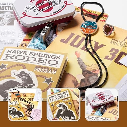 Hunt A Killer: R.I.P at The Rodeo, Solve The Murder of a Rodeo Clown in an Immersive True Crime Experience, A Mystery Party Game for Adults and Stocking Stuffer Gift Ideas, for Ages 14+ thumbnail 2