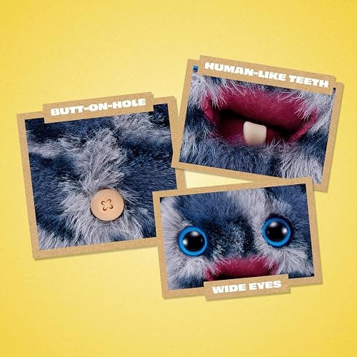 Fuggler Baby Fugg Screech Edition 3.5 Inch Plush Collectible Toy (8 Pack) by ZURU Featuring Funny Ugly Monster Design with Mischievous Details, Perfect for Collectors and Fans of Weird Fun thumbnail 8