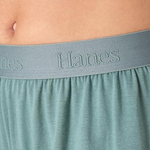 Hanes Women's Pajamas Set, Comfywear Pajamas for Women Set, Originals SupertSoft Loungewear, T-Shirt & Sleep Shorts thumbnail 4