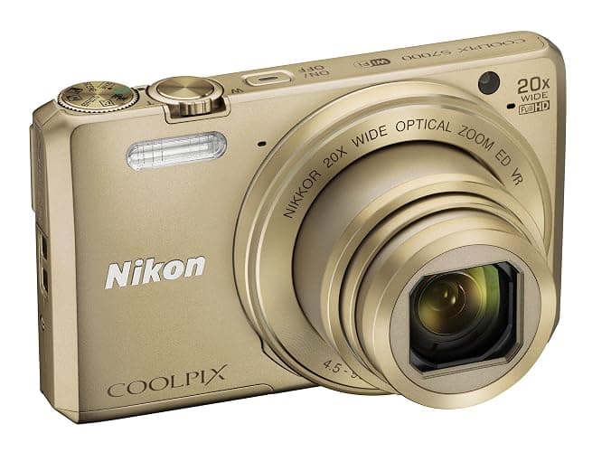 Nikon COOLPIX S7000 Digital Camera (Gold) - International Version (No Warranty) thumbnail 6