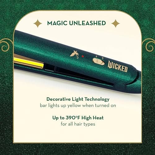 Wicked Elphaba Flat Iron from Conair, 1-inch Hair Straightener thumbnail 3
