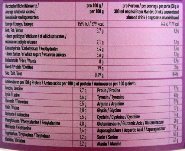 More Protein Milkshake Style Vanilla Ice Cream Flavour Getränkepulver, (1 x 360g) thumbnail 5