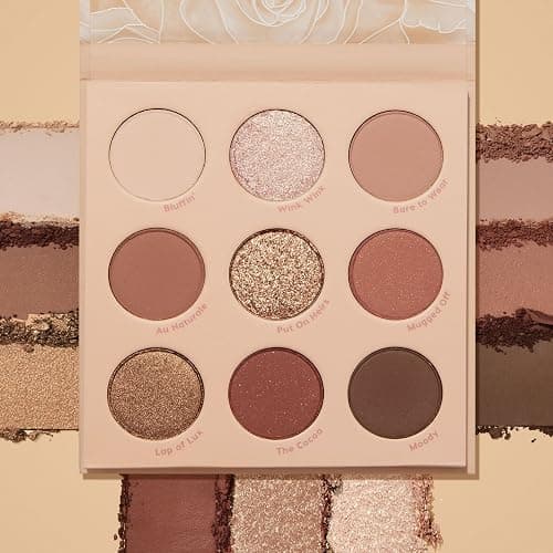 ColourPop Nude Mood Eyeshadow Palette - Brown & Copper Palette with Metallic and Matte Finishes - High-Pigment Eye Makeup with a Long-Wearing Formula (0.3 oz) thumbnail 2
