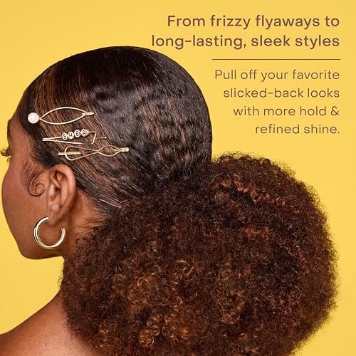 SheaMoisture Strong Hold Styling Gel+Flaxseed Jamaican Black Castor Oil Gives Controlled Style,AllDay Hold,Infused With Castor Seed Oil,SheaButter & Indulgent Scent ParabenFree AntiFrizz Hair Gel 15oz thumbnail 4