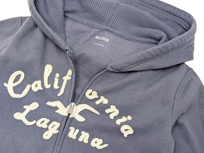 Hollister California Women's Soft Fleece Hoodie (Slim Fit) HOW-17 thumbnail 2