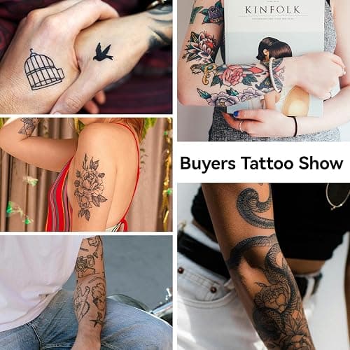 P90 Tattoo Stencil Printer, Wireless Thermal Tattoo Printers with Stencil Paper,Portable Tattoos Printer Compatible with Phone Pad and PC thumbnail 4