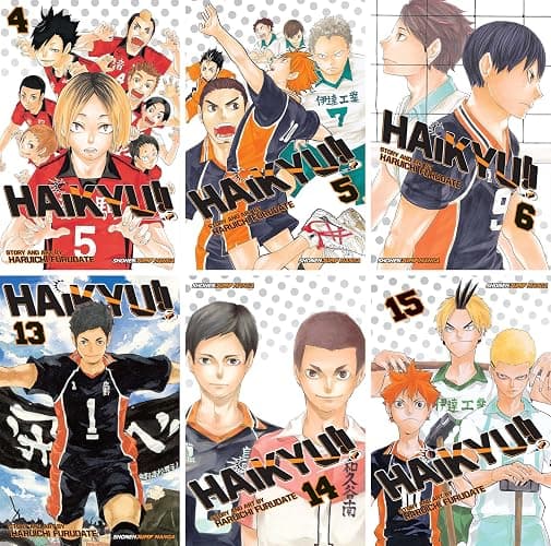 Haikyu!! Series, Complete (Vol. 1-45) Manga Set, by Haruichi Furudate (45 Books) thumbnail 3