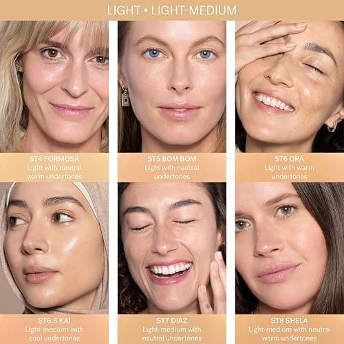 ILIA - Super Serum Skin Tint SPF 40 | Non-Comedogenic, Vegan, LIghtweight to Help Against Blue Light, + Pollution while Hydrating, Smoothing, + Refining (Diaz ST7, 1 fl oz | 30 ml) thumbnail 9