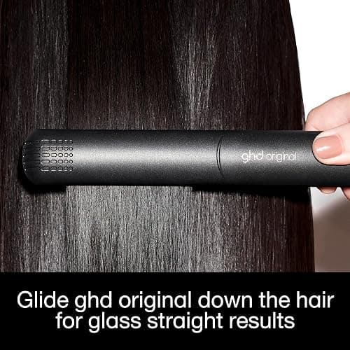 ghd Original Styler - 1” Flat Iron Hair Straightener with Ceramic Heat Technology, 365ºF Safe Styling Temperature, Smooth Gloss Plates, Fast Heat-Up and Auto Sleep Mode - Black thumbnail 4