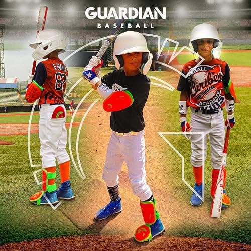 Guardian Youth Elbow Guard & Leg Guard - Baseball Protective Gear KIT thumbnail 4