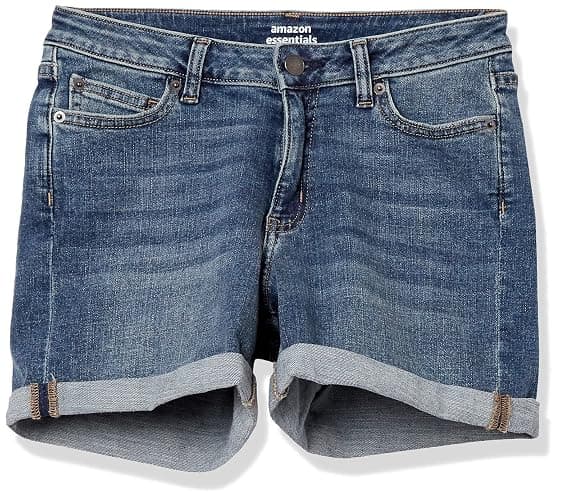 Amazon Essentials Womens 5" Denim Shorts thumbnail 7