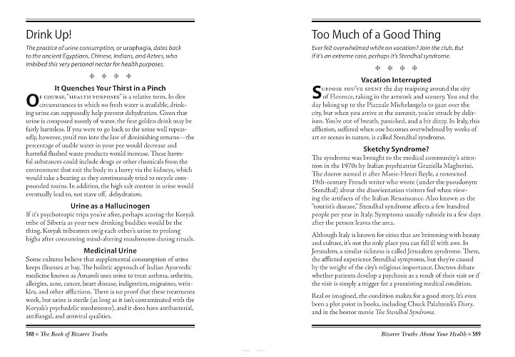 The Book of Bizarre Truths: Big Book of Provocative Questions & Myth-Busting Answers | Hardcover Gift for Trivia Buffs, Curious Minds, Skeptics & Knowledge Seekers thumbnail 5