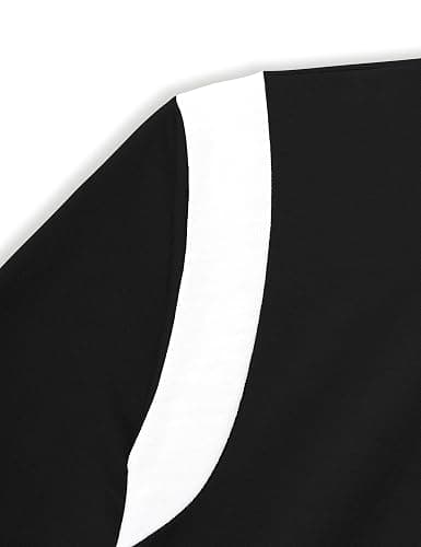 Shallmu Girls Clothes Long Sleeve Stripe Pullover Sweatshirts Top Wide Leg Sweatpants Fall Winter 2 Piece Outfits Sets thumbnail 7