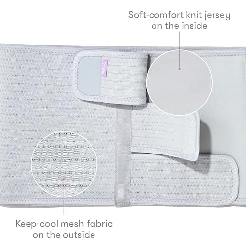 Frida Mom Belly Binder, Postpartum Essentials for Natural and C-Section Recovery, Adjustable Compression Wrap, After Birth Brace, Abdominal Band, 9" High thumbnail 5