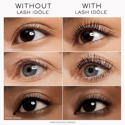 Lancôme Lash Idôle Lash-Lifting & Volumizing Mascara - Black Mascara for Instant Volume, Length & Lift - Smudge Proof & Up To 24H Wear - Black thumbnail 4