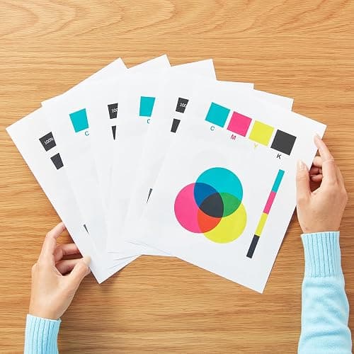 Amazon Basics Multipurpose Copy Printer Paper, 21.6 x 27.9cm, 9.07kg, 1 Ream, (500 Sheets), 96 Bright, White thumbnail 6