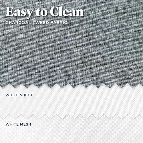 Baby Delight Beside Me Dreamer Bassinet | Bedside Sleeper | 7-Position Height Adjustment | Charcoal Tweed thumbnail 10