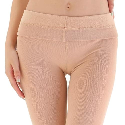 EVERSWE Women's Opaque Fleece Lined Tights, Thermal Tights thumbnail 4