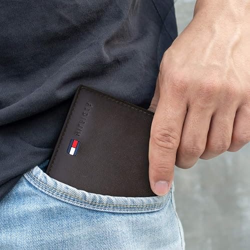 Tommy Hilfiger Men's Passcase Wallet with Removable ID Window thumbnail 8
