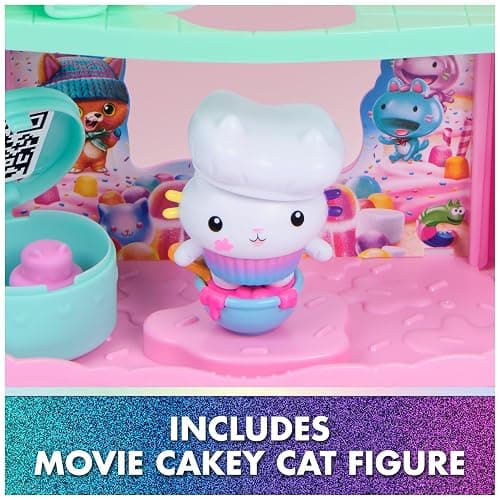 Gabby's Dollhouse: The Movie, Cakey's Sprinkle Cake-Tastic Kitchen, Toy Figure, & Dollhouse Accessories, Kids Toys for Girls & Boys Ages 3 and Up thumbnail 6