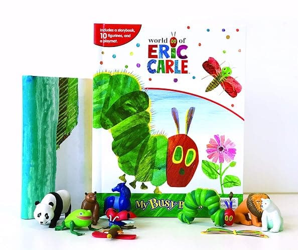 Phidal - Eric Carle My Busy Book -10 Figurines and a Playmat thumbnail 4