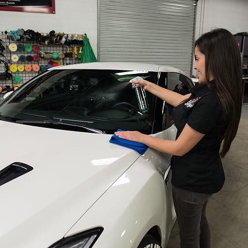 Chemical Guys, Signature Series Glass & Window Cleaner, Tint Safe, 16 oz | Ammonia-free and tint-safe, clears fingerprints, smoke film and grime from glass, mirrors and windshields thumbnail 9