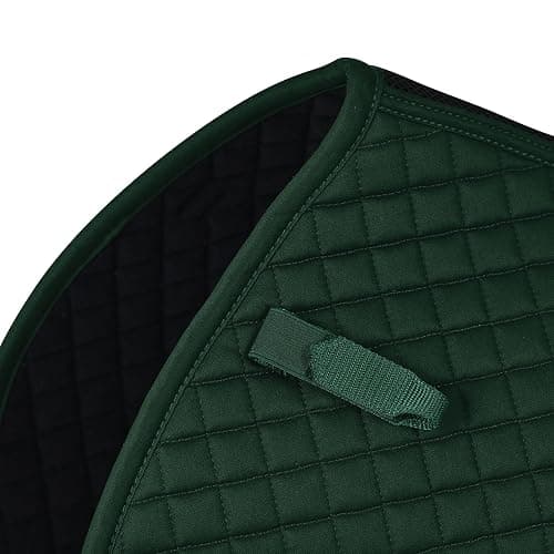 WeatherBeeta Prime Air-Tec Jump Shaped Saddle Pad, Forest Green, Large thumbnail 2