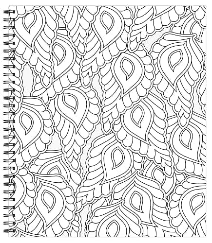 Large Print Easy Color & Frame - Calm (Stress Free Coloring Book) thumbnail 5
