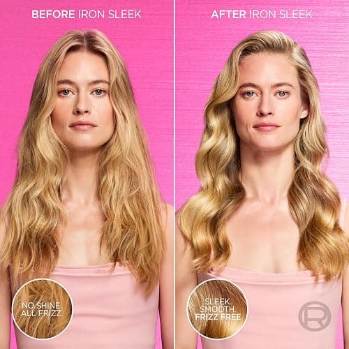 L'Oreal Paris Sulfate Free Iron Sleek Coat, Anti-Frizz Hair Treatment Spray with Heat Protection & Humidity Protection, Semi-Permanent Smoothing, Suitable for Color-Treated Hair, EverPure, 5.1 fl oz thumbnail 10