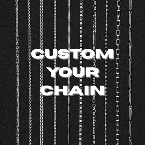 PiecesBeach Custom XXX Heartbreak Stainless Steel Necklace, Hiphop Punk Rock Pendant Titanium Jewelry, Gift Choice thumbnail 2
